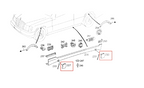 Mercedes-Benz W202 Wagenheber-Abdeckung Rocker Kappe Set von 4 Grundiert und – A2026982330 – Ansicht 2