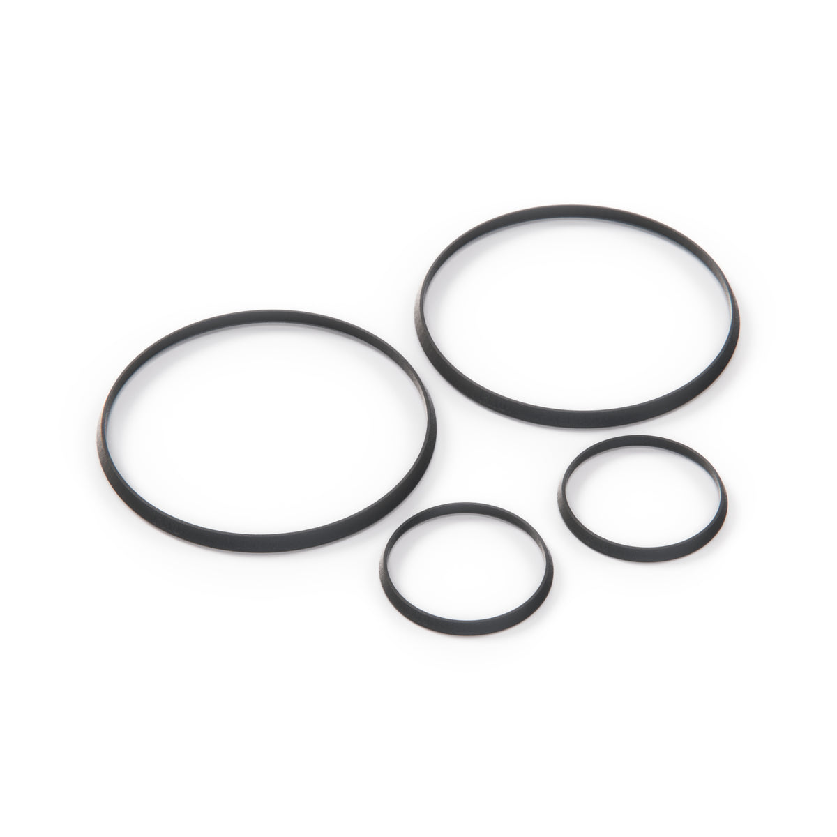 BMW E30 Kombiinstrument-Ringe Set Schwarz – Ansicht 2
