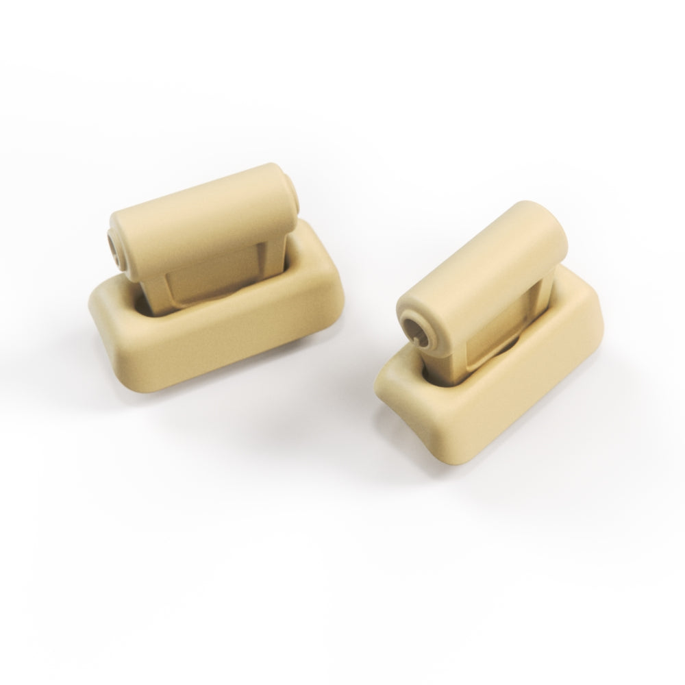 Mercedes-Benz W107 R107 Sonnenblenden-Clip-Set von 2 – A1078110141 – Ansicht 9