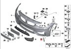 BMW F80 F82 F83 M3 M4 vorne Stoßstange Luft Inlet seitlich Grill li. od. re. – Ansicht 4