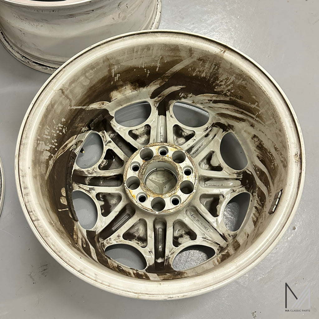 Mercedes-Benz W140 Alufelgen Satz 8-Loch 7,5x16 ET51 A1404000902 – Ansicht 6