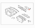 Mercedes-Benz Kennzeichenrahmen 2er-Satz R107 W114 W115 W116 W123 – A1238170378 – Ansicht 5