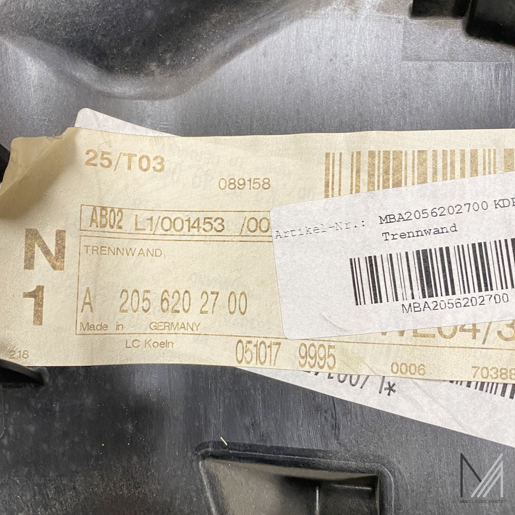 Mercedes-Benz W205 Trennwand NOS – A2056202700 – Ansicht 2