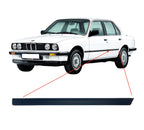 BMW Zierleiste Tür hinten links Schwarz E30 NEU