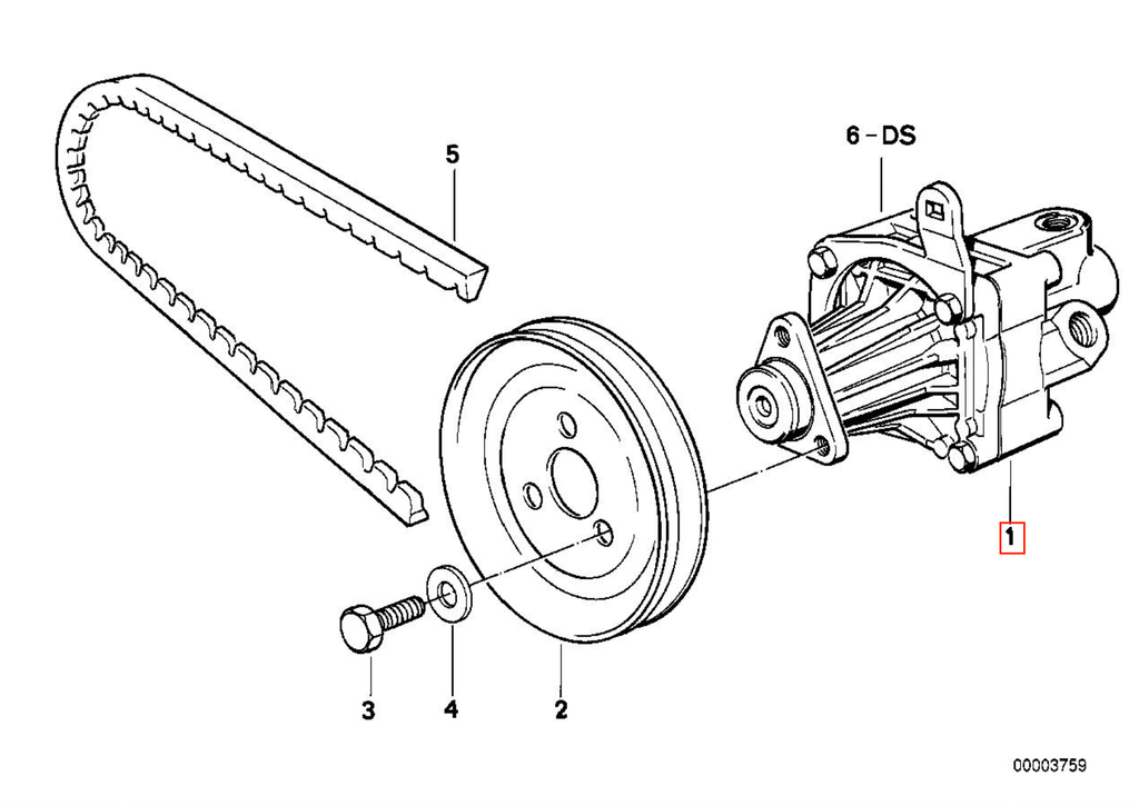 BMW Servopumpe E30 NEU – Ansicht 8