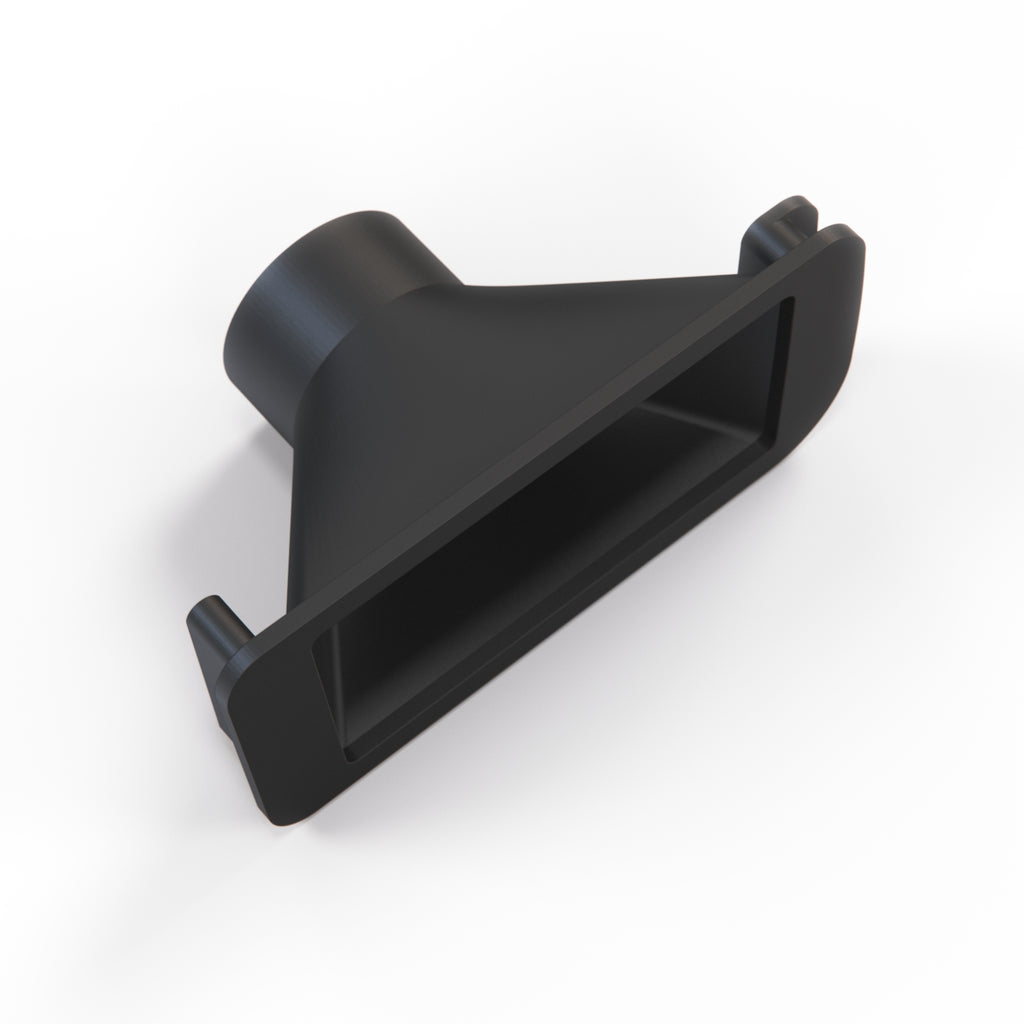 BMW E36 M Stoßstange Nebel Leuchte Ersatz 60mm Luft Ducts li. od. re. Schwarz – Ansicht 2
