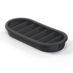 Porsche 924 944 968 B-Säulen Türdüsen-Gitter Schwarz – Ansicht 2