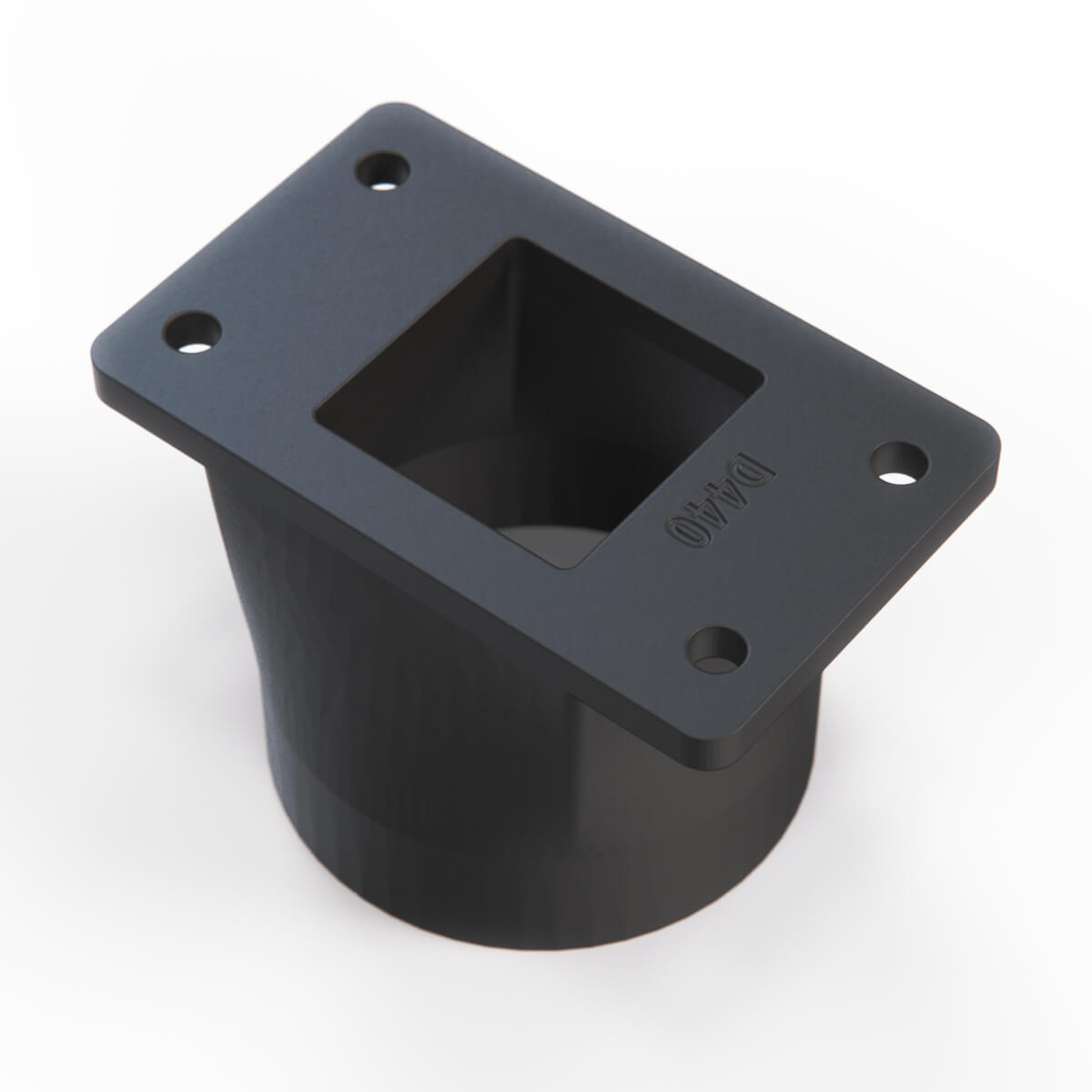 BMW E36 316i Ansaug Cone Luft Filter 40mm Inlet Adapter MAF Schwarz – Ansicht 3