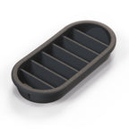 Porsche 924 944 968 B-Säulen Türdüsen-Gitter Schwarz