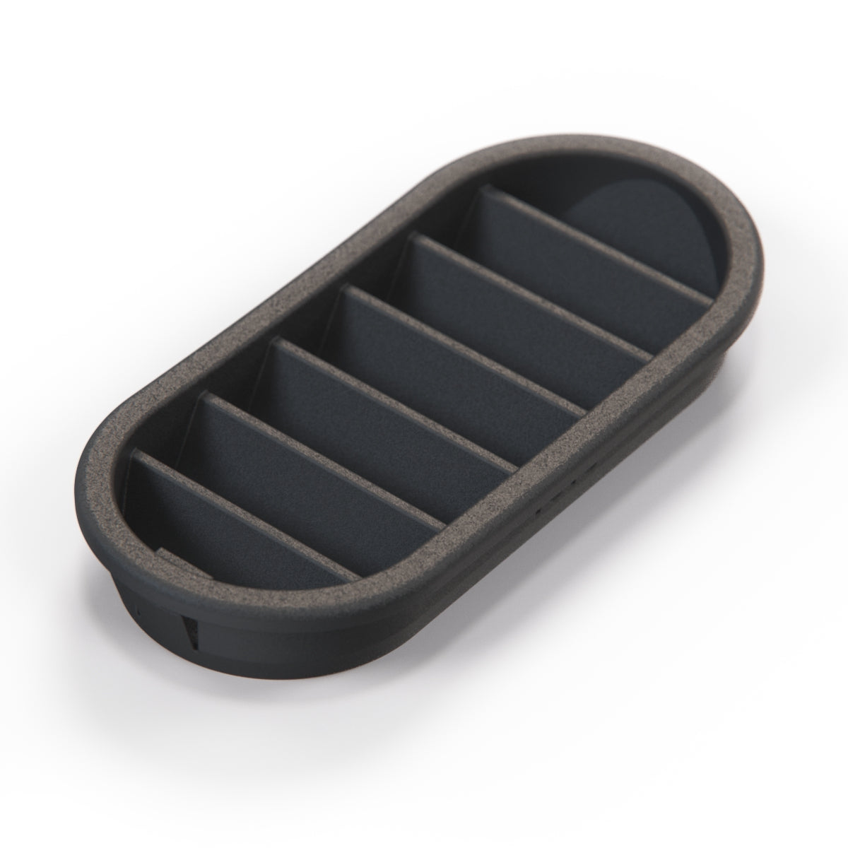 Porsche 924 944 968 B-Säulen Türdüsen-Gitter Schwarz