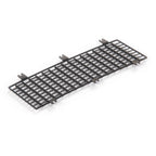 BMW E24 Motorhaube Düse Grill li. od. re. Schwarz