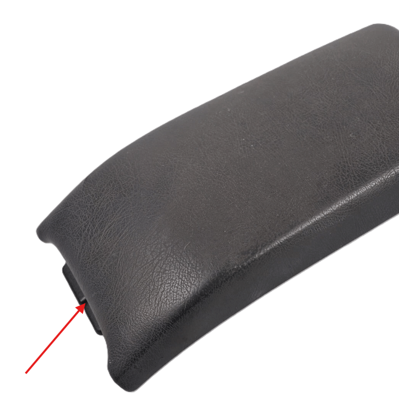 Mercedes-Benz Mittelkonsole Armlehnen-Verschluss CLK Schwarz W208 – Ansicht 4