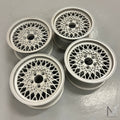AMIL Kreuzspeichen Alufelgen Satz 7x15 5-Loch Mercedes Made in Belgium