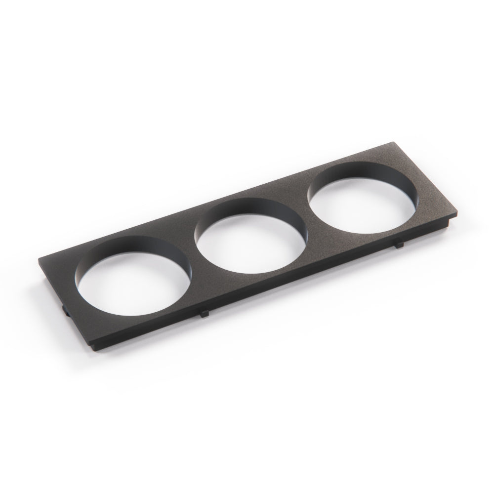 BMW E36 Dreifach Instrumentenhalter Verkleidung Schwarz