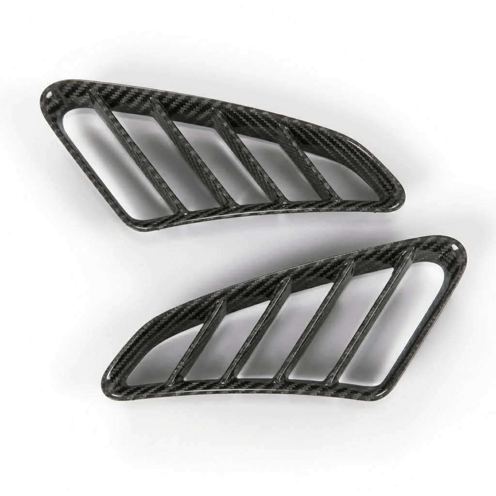 Porsche Carbon Lufteinlassgitter 2er-Satz Boxster 987 NEU