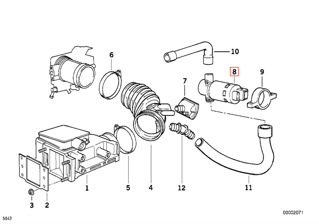 BMW Leerlaufregelventil E30 E34 E36 NEU – Ansicht 6