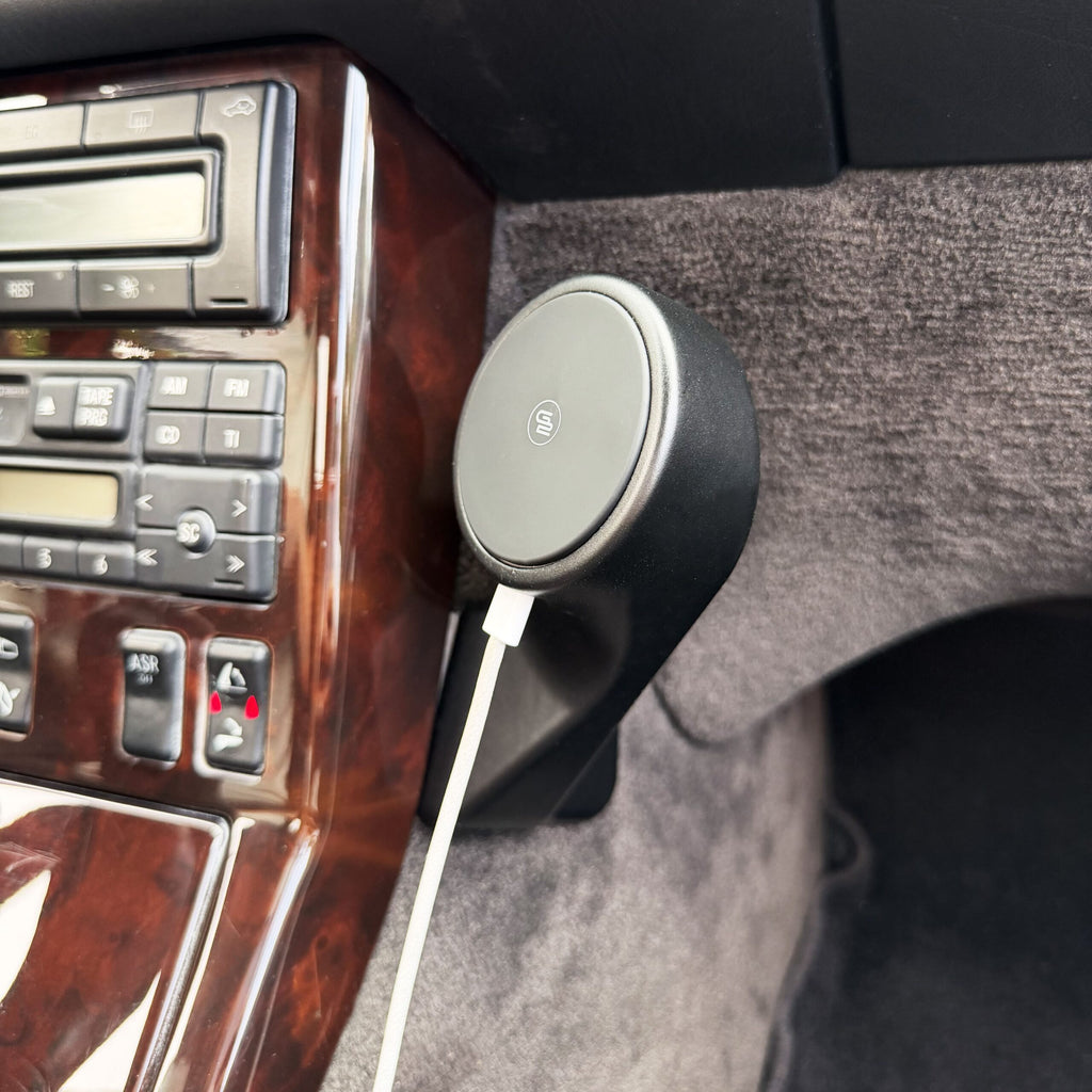 Mercedes-Benz Handyhalter MagSafe mit kabellosem Ladegerät Leder R129 SL NEU – Ansicht 3