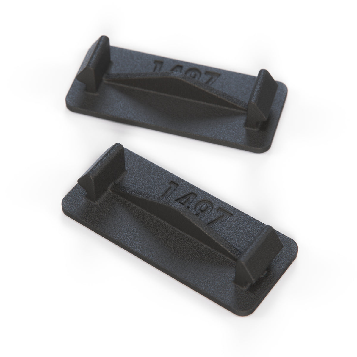 Mercedes-Benz W123 C123 S123 Mittel Konsole Schalter-Abdeckung Set von 2 Schwarz – A1236831010 – Ansicht 3