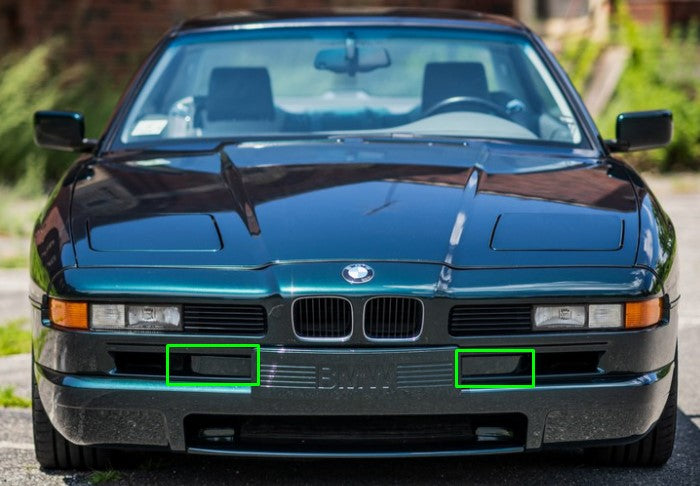 BMW E31 Vorne Stoßstange Abdeckung Kotflügel li. od. re. Grundiert – Ansicht 3