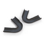 Porsche 924 944 968 924S Türfensterecken-Zierleiste Set von Schwarz 477853375A – Ansicht 3