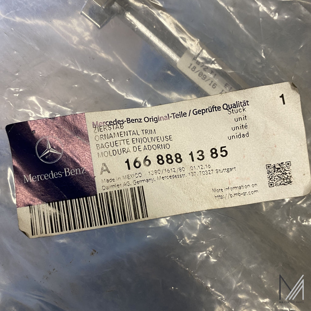 Mercedes-Benz W166 Zierstab A1668881385 NOS – Ansicht 2