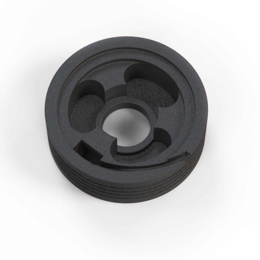 Audi 5000 5000 Fenster Regler Drum Zahnrad Spool Reparaturset Schwarz – Ansicht 2