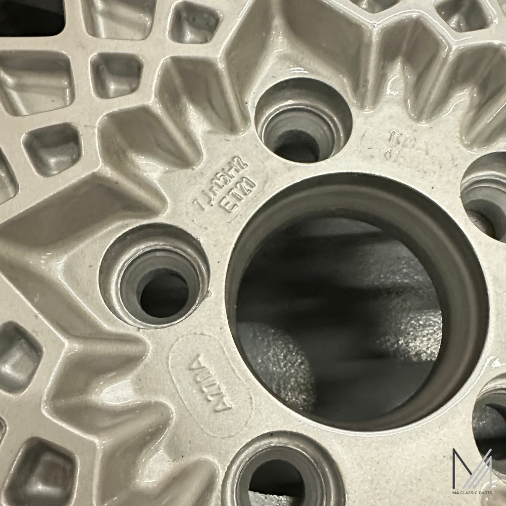 AMIL Kreuzspeichen Alufelgen Satz 7x15 5-Loch Mercedes Made in Belgium – Ansicht 6