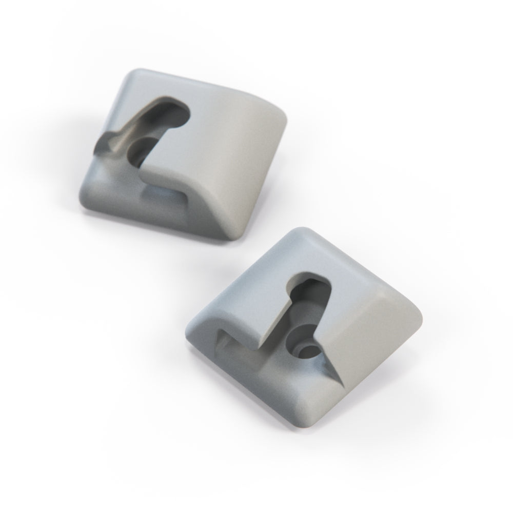 Audi 100/200 A6 100 vertikal Roller Shutter Netz hinten Brackets Set von li. u. – Ansicht 8