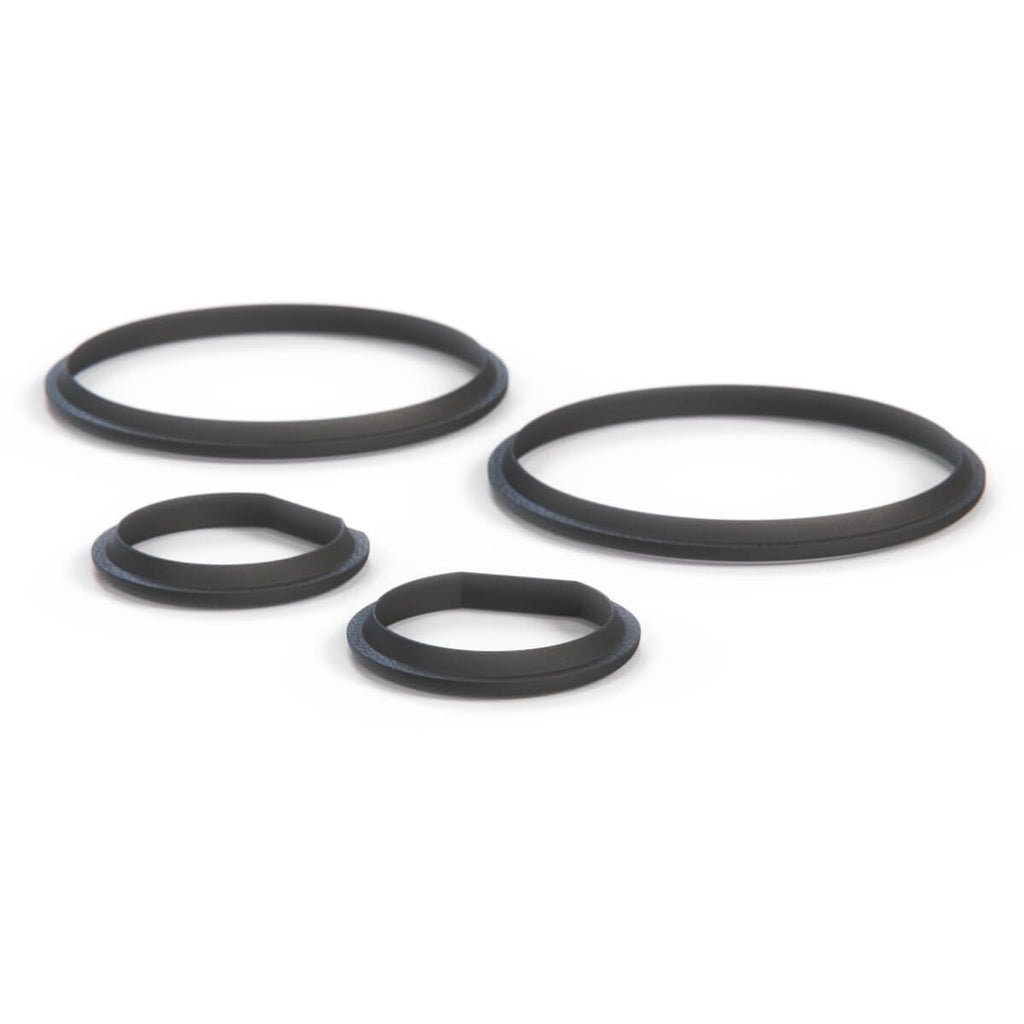 BMW E32 E34 Kombiinstrument Armaturenbrett Zifferblatt Instrument Ringe Set – Ansicht 3