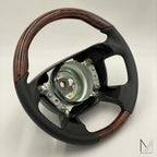 Mercedes Benz Lederlenkrad Wurzelholz ergonomisch R129 R170 W208 – Ansicht 2