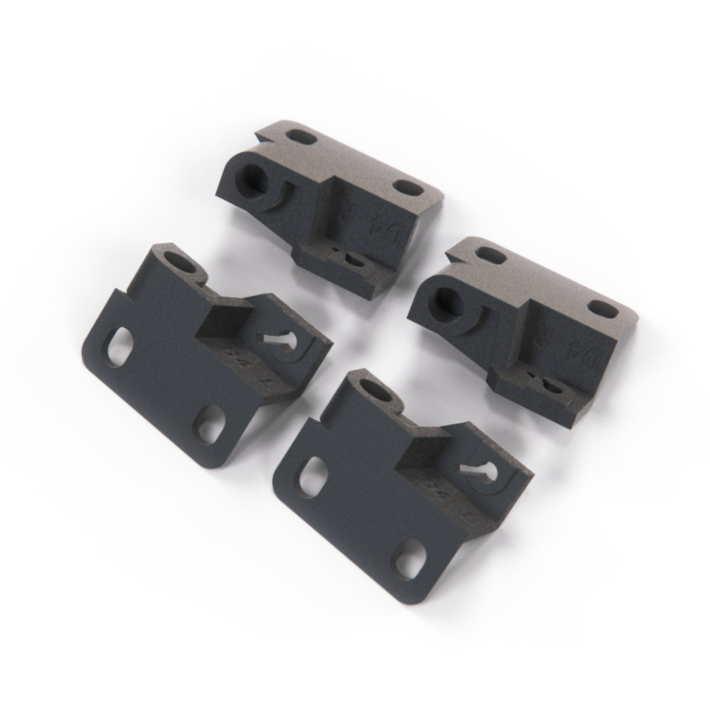 BMW E23 E24 E28 E30 M3 Nebel Leuchte Halterung Set Leuchte Schwarz – Ansicht 2