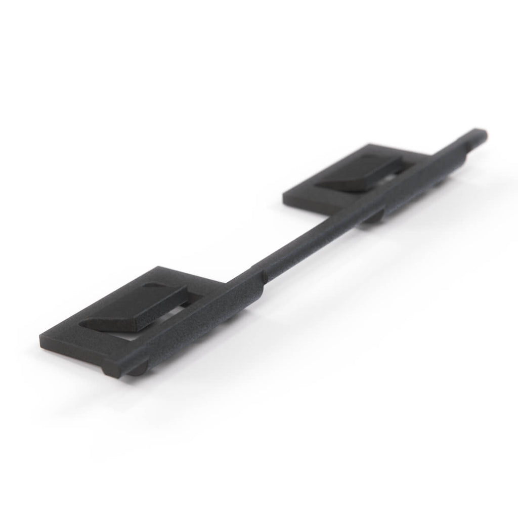 BMW Halter Abdeckklappe Anhängerkupplung Heckstoßstange E32 NEU – Ansicht 2