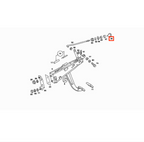 Mercedes-Benz Handbremsknopf R107 W114 W115 W116 – A1155400028 – Ansicht 3