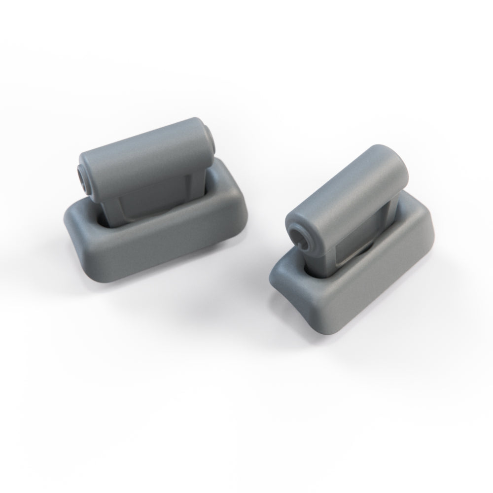 Mercedes-Benz W107 R107 Sonnenblenden-Clip-Set von 2 – A1078110141 – Ansicht 5