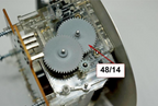 Audi 5000 Tacho VDO KM/H BMW Mercedes 48×14 Zahnrad-Reparaturset – Ansicht 3
