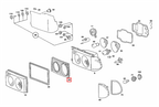 Mercedes-Benz Scheinwerfer Streuscheibe Hella W123 NEU – A1238260103 – Ansicht 4