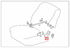 Mercedes-Benz Abdeckung Oben Part Außen Reclining Sitz C123 – A1239184930 – Ansicht 4