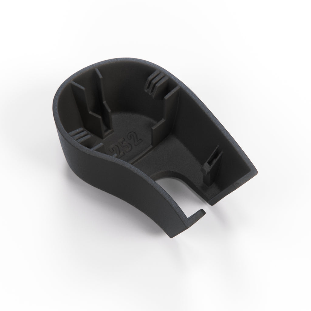 BMW E46 Touring Wischerarm Abdeckung Schwarz – Ansicht 3