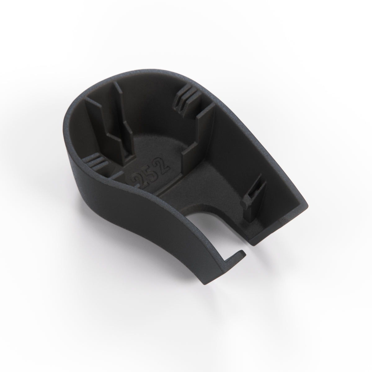 BMW E46 Touring Wischerarm Abdeckung Schwarz – Ansicht 3