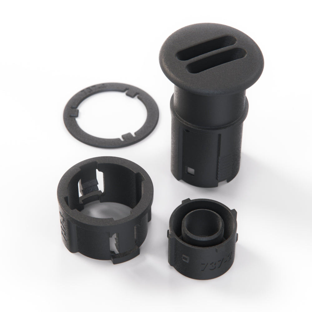 Porsche 928 Innentemperatursensor-Abdeckung Reparaturset Schwarz