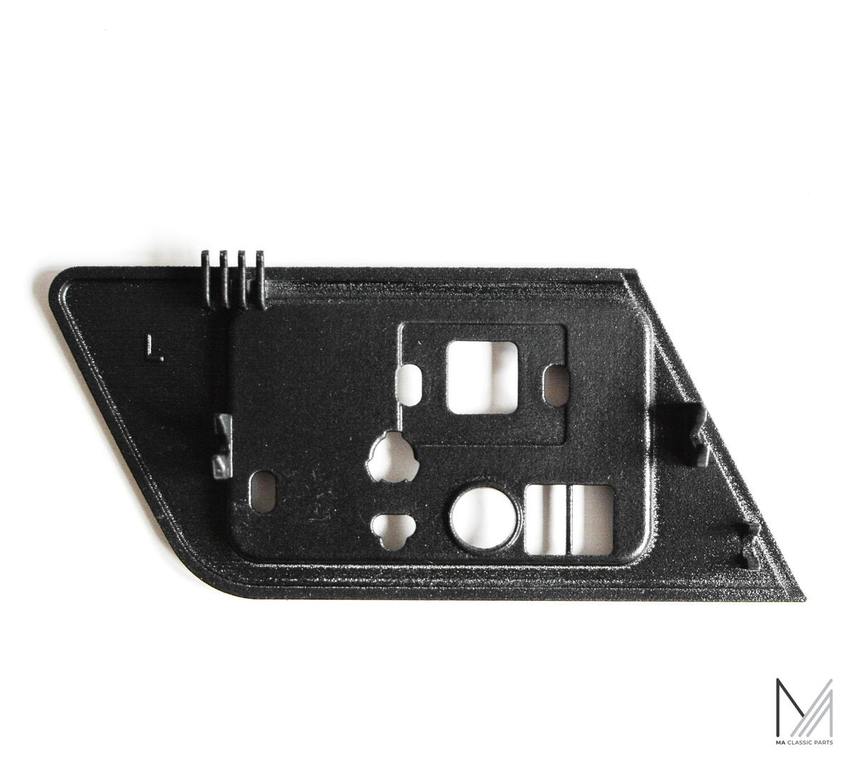Mercedes-Benz W124 Sitzschalterabdeckung Verstellung Memory 3D-Print – Ansicht 2