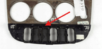 Mercedes-Benz Radioblende unten Rahmen Halterung Behr W163 NEU – A1638200486 – Ansicht 4