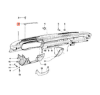 BMW Lautsprecherabdeckung Armaturenbrett E3 NEU – Ansicht 4