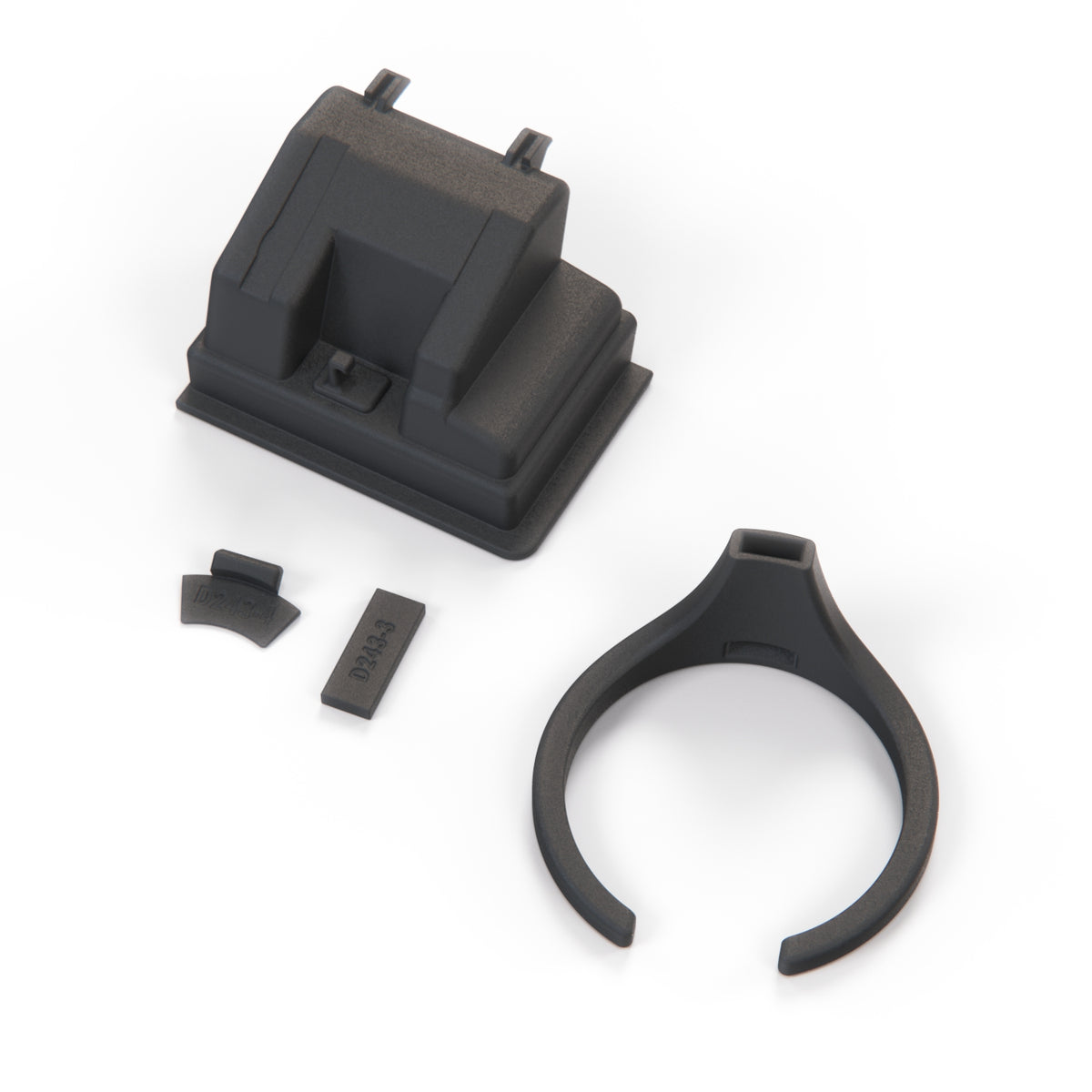 BMW E60 61 einfach Becherhalter Automatik Gearbox Version Schwarz – Ansicht 4