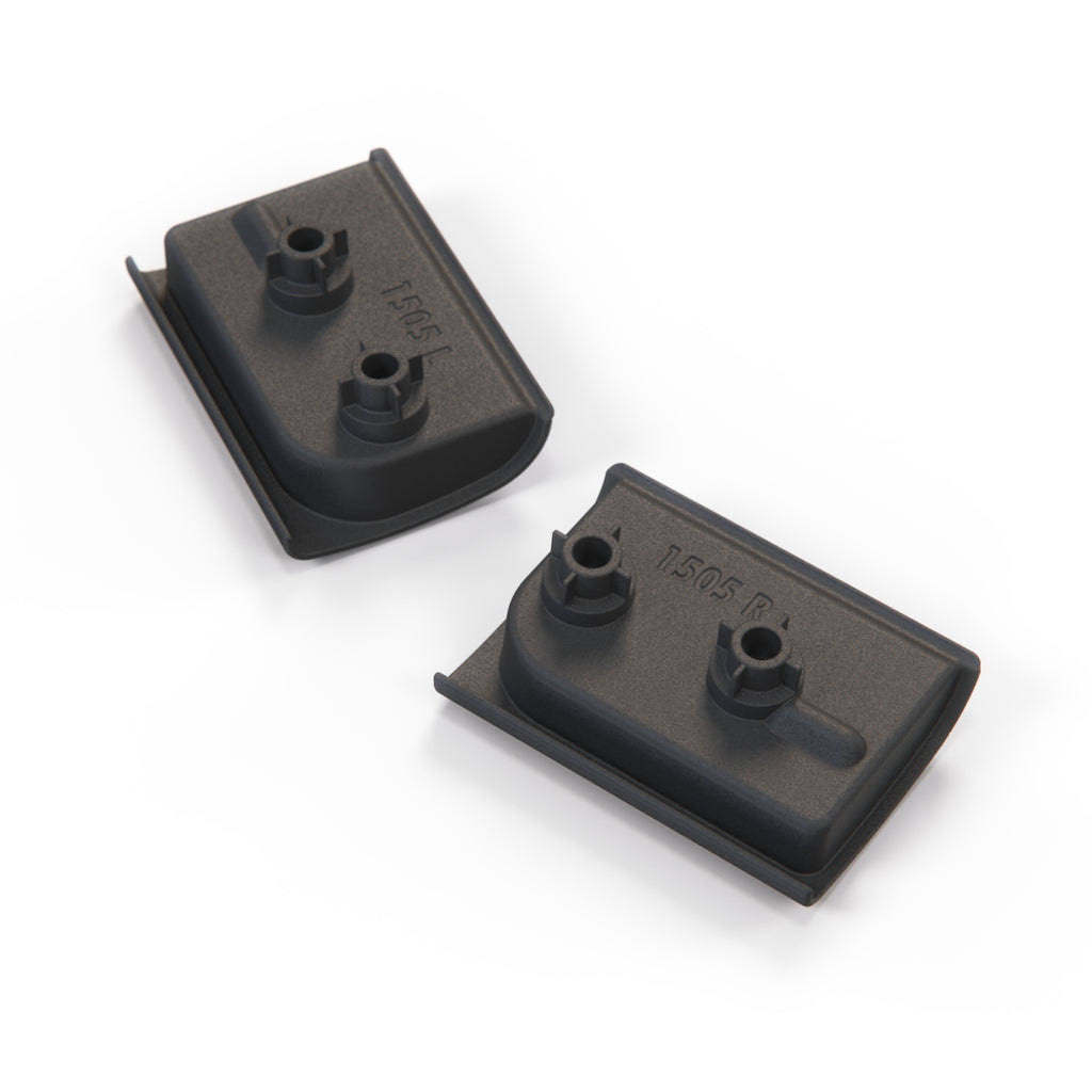 Audi 100/200 A6 100 Support Gepäck Fach Abdeckung Set von Schwarz und – Ansicht 3