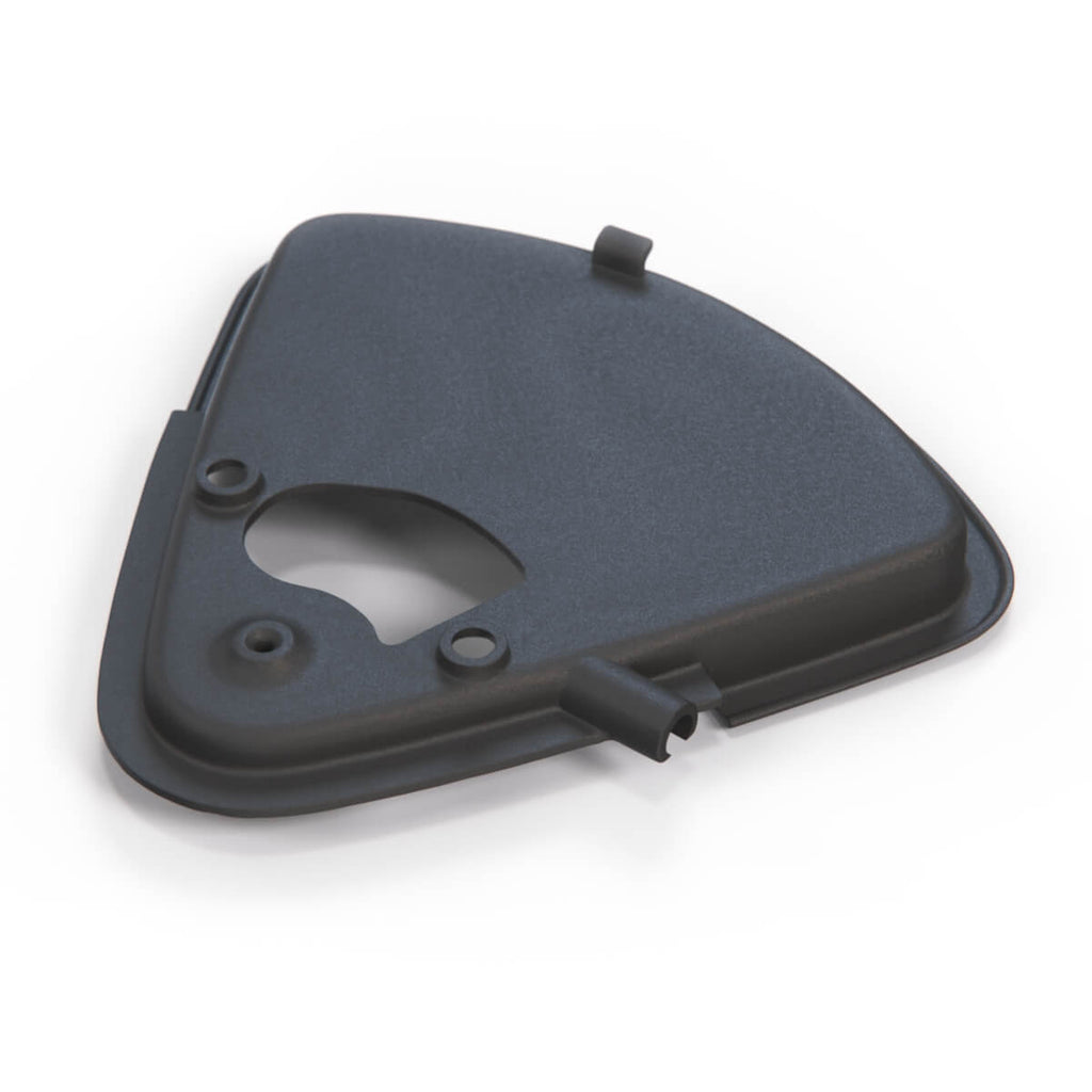 Porsche 924 928 944 968 Motorhaubenzug-Griffgehäuse Schwarz – Ansicht 3