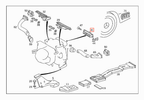 Mercedes-Benz Armaturenbrett-Lüftungsgitter W124 – A1248300754 – Ansicht 8