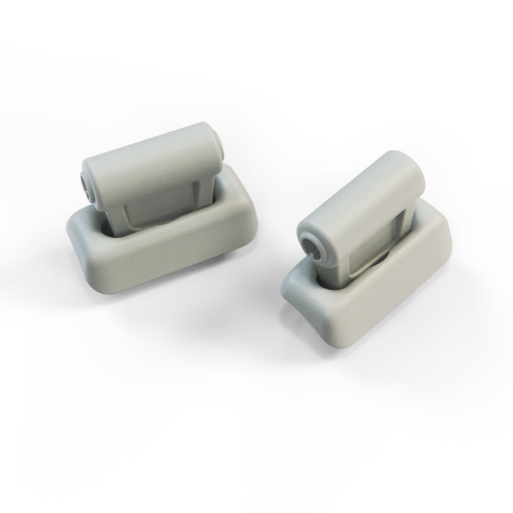 Mercedes-Benz W107 R107 Sonnenblenden-Clip-Set von 2 – A1078110141 – Ansicht 6