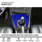 BMW PPF-Schutzfolie Schaltkulissen-Blende Mittelkonsole E23 NEU