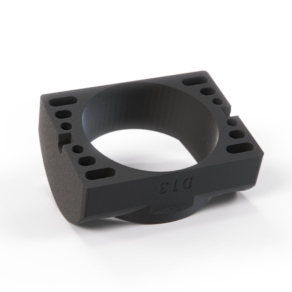 BMW E30 Seitlich Düse 52mm Instrumentenhalter Schwarz – Ansicht 2